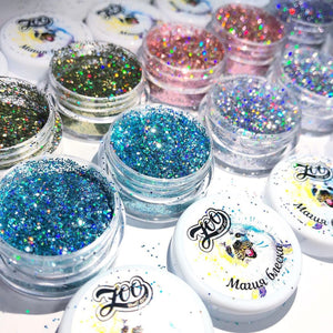 Zoo Nail Art Glitter Magic Mix - Turquoise - Nail Mart USA