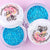 Zoo Nail Art Snowflake Confetti Mix - Blue - Nail Mart USA