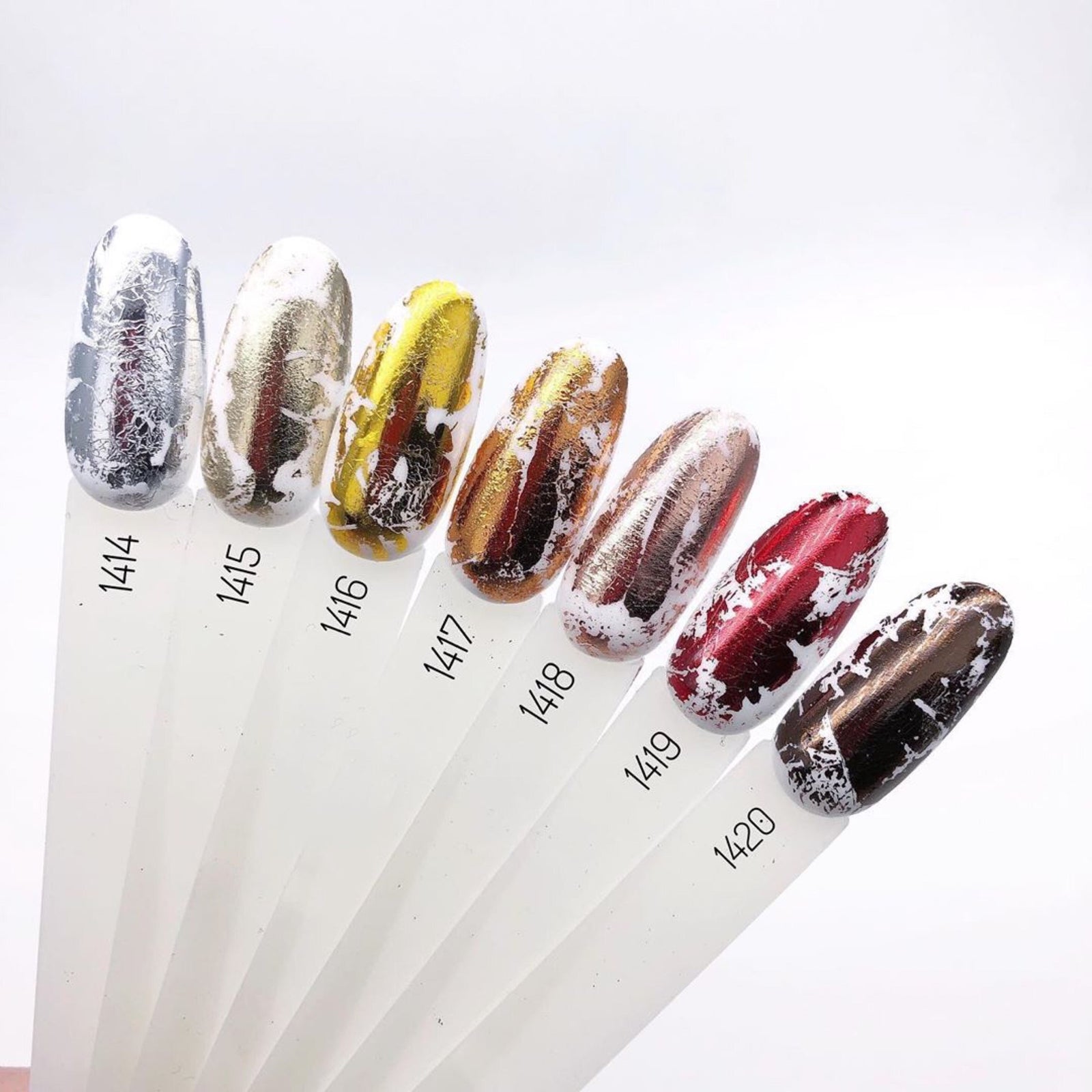 Zoo Nail Art Transfer Foil - Glossy Brown - Nail Mart USA