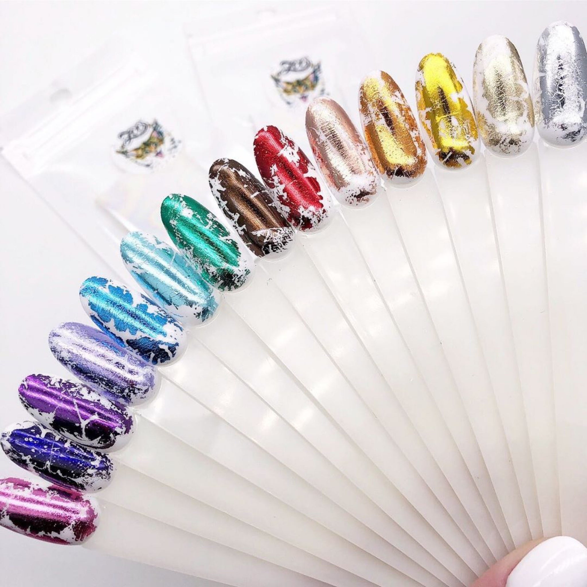 Designer nail transfer foil – Exotic Nails Store